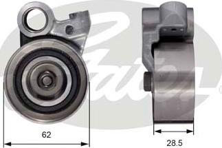 GATES-SEA T41288 - Tensioner Pulley, timing belt autospares.lv