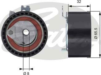 GATES-SEA T43064 - Tensioner Pulley, timing belt autospares.lv