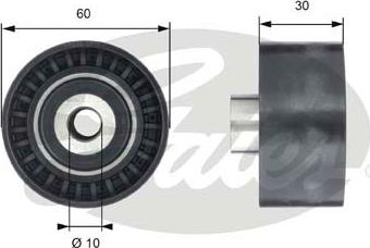 GATES-SEA T42199 - Deflection / Guide Pulley, timing belt autospares.lv