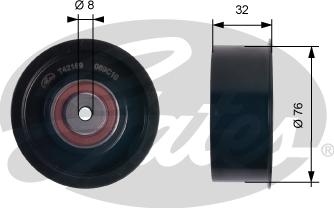 GATES-SEA T42169 - Deflection / Guide Pulley, timing belt autospares.lv