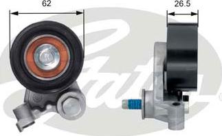 GATES-SEA T42134 - Tensioner Pulley, timing belt autospares.lv