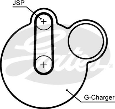 GATES-SEA T1647 - Timing Belt autospares.lv