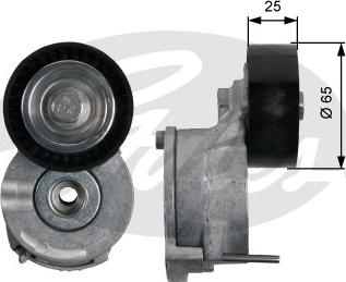 GATES-SEA T39186 - Belt Tensioner, v-ribbed belt autospares.lv