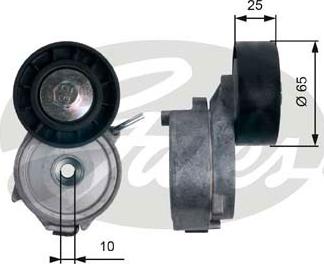 GATES-SEA T39124 - Belt Tensioner, v-ribbed belt autospares.lv