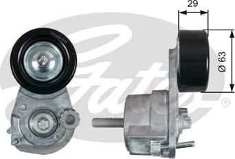 GATES-SEA T39291 - Belt Tensioner, v-ribbed belt autospares.lv