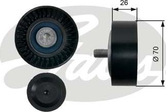 GATES-SEA T36483 - Pulley, v-ribbed belt autospares.lv