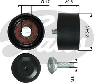 GATES-SEA T36375 - Pulley, v-ribbed belt autospares.lv