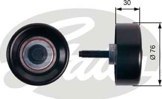 GATES-SEA T36250 - Pulley, v-ribbed belt autospares.lv