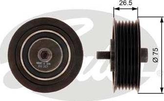 GATES-SEA T36262 - Pulley, v-ribbed belt autospares.lv