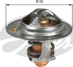 GATES-SEA TH48682G1 - Coolant thermostat / housing autospares.lv