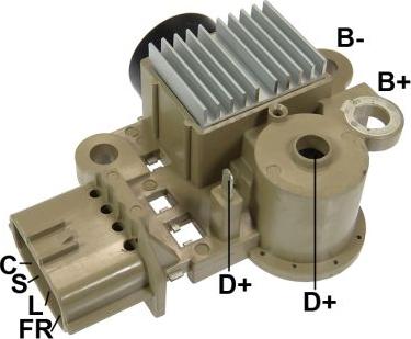 GAUSS GA433 - Voltage regulator, alternator autospares.lv