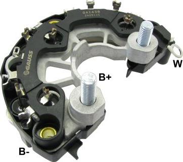 GAUSS GA1438 - Rectifier, alternator autospares.lv