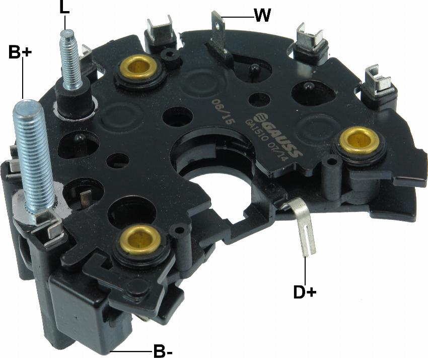 GAUSS GA1510 - Rectifier, alternator autospares.lv