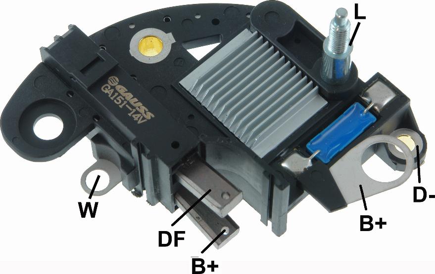 GAUSS GA151 - Voltage regulator, alternator autospares.lv