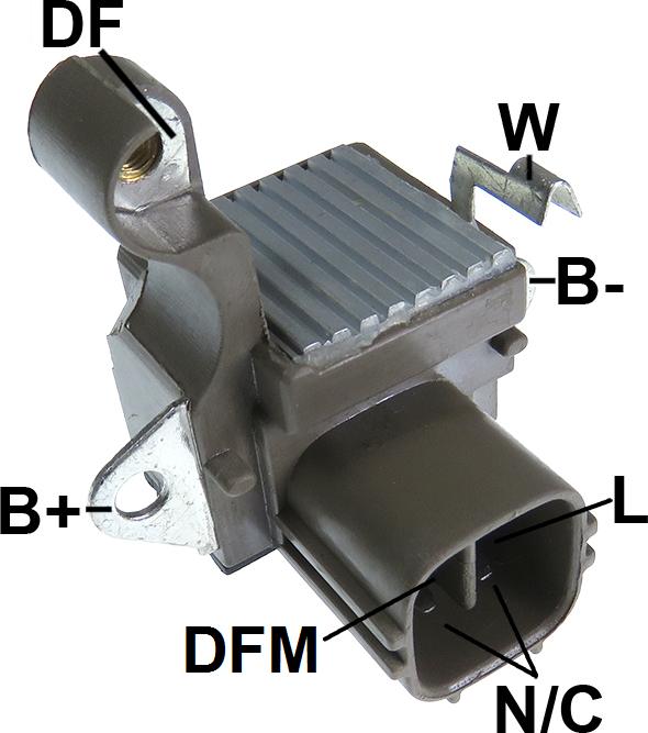 GAUSS GA152 - Voltage regulator, alternator autospares.lv