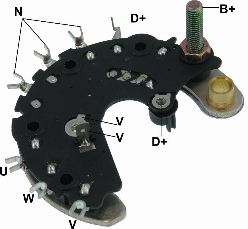 GAUSS GA1841 - Rectifier, alternator autospares.lv