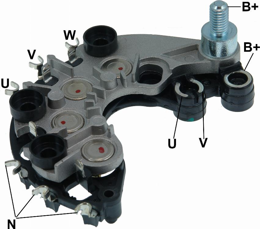 GAUSS GA1825 - Rectifier, alternator autospares.lv