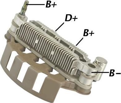 GAUSS GA1392 - Rectifier, alternator autospares.lv