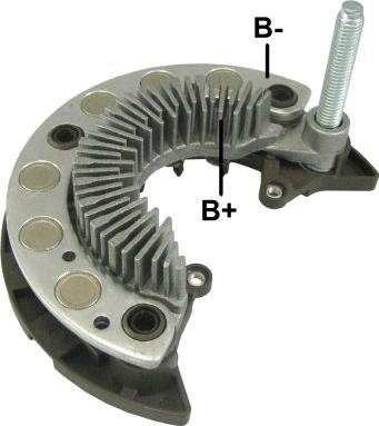 GAUSS GA1345 - Rectifier, alternator autospares.lv