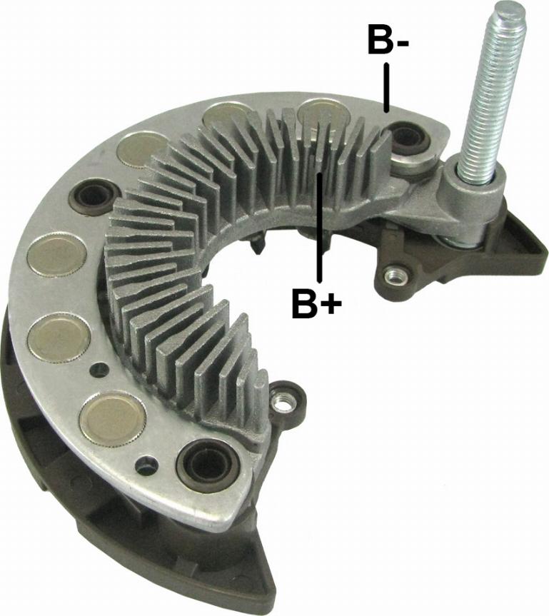 GAUSS GA1345 - Rectifier, alternator autospares.lv