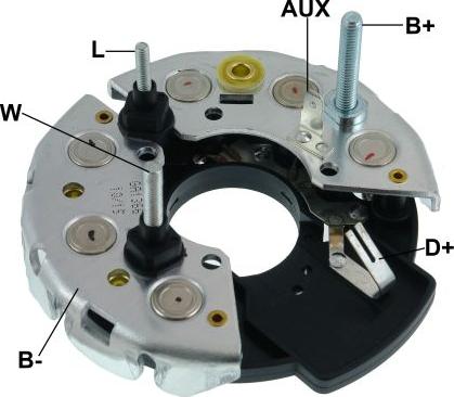 GAUSS GA1366 - Rectifier, alternator autospares.lv