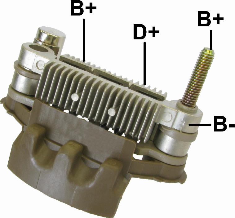 GAUSS GA1363 - Rectifier, alternator autospares.lv