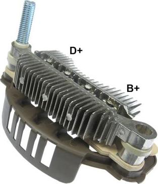 GAUSS GA1292 - Rectifier, alternator autospares.lv