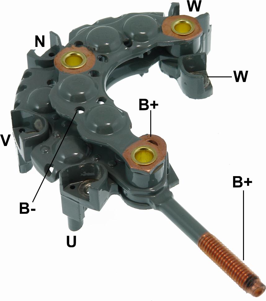 GAUSS GA1251 - Rectifier, alternator autospares.lv