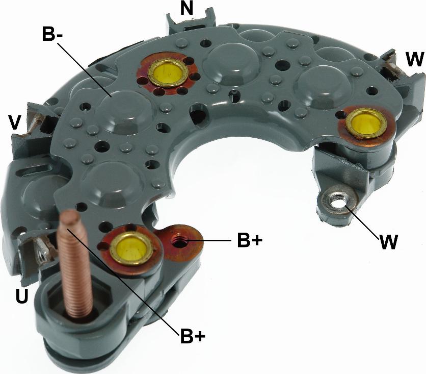 GAUSS GA1253 - Rectifier, alternator autospares.lv