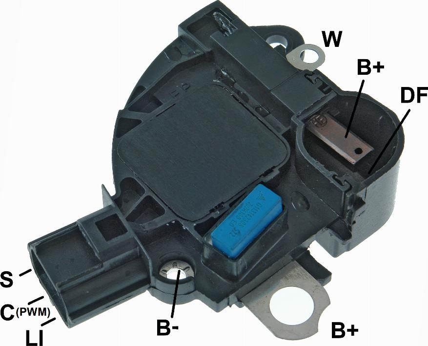 GAUSS GA123 - Voltage regulator, alternator autospares.lv