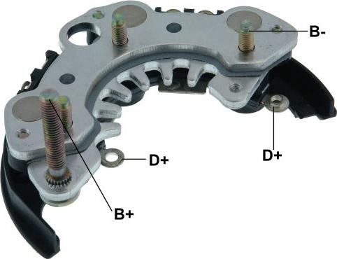 GAUSS GA1765 - Rectifier, alternator autospares.lv