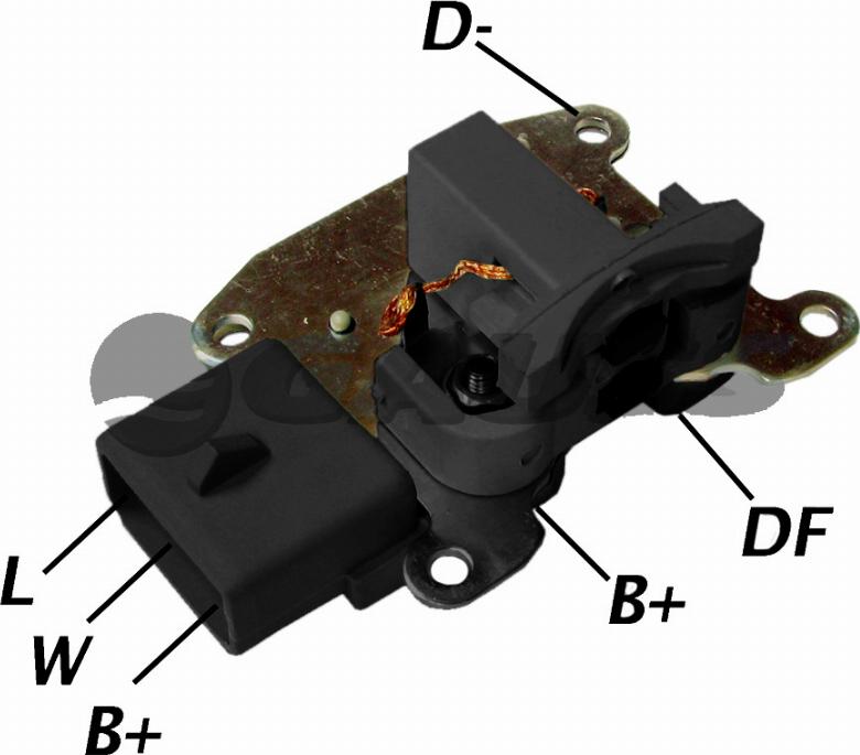 GAUSS GA890 - Voltage regulator, alternator autospares.lv