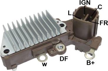 GAUSS GA891 - Voltage regulator, alternator autospares.lv