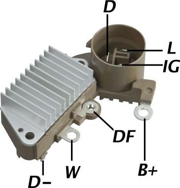 GAUSS GA816 - Voltage regulator, alternator autospares.lv