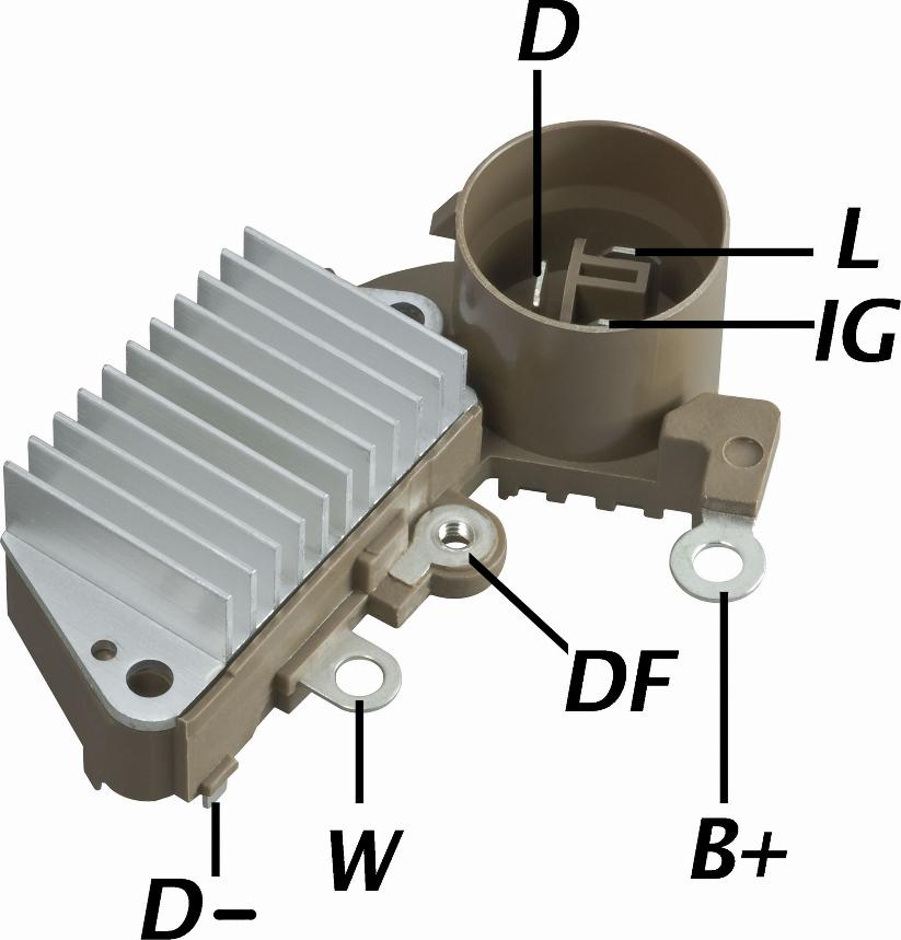 GAUSS GA818 - Voltage regulator, alternator autospares.lv