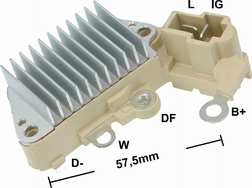 GAUSS GA870 - Voltage regulator, alternator autospares.lv