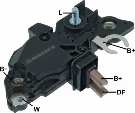 GAUSS GA231 - Voltage regulator, alternator autospares.lv