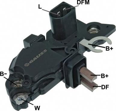 GAUSS GA261 - Voltage regulator, alternator autospares.lv