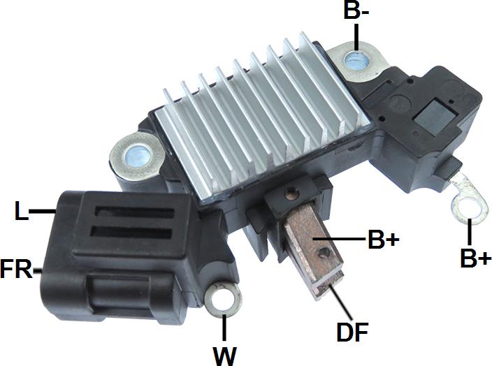 GAUSS GA221 - Voltage regulator, alternator autospares.lv