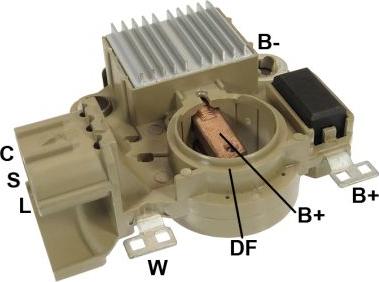 GAUSS GA772 - Voltage regulator, alternator autospares.lv