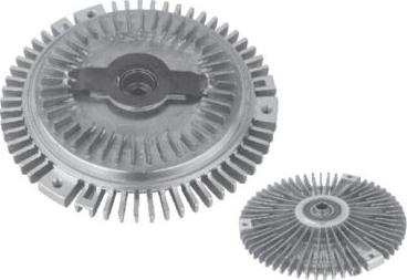 GAUSS GE6066 - Clutch, radiator fan autospares.lv