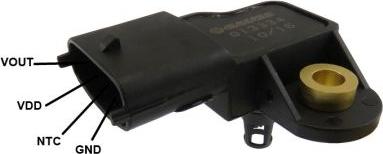 GAUSS GI3334 - Sensor, intake manifold pressure autospares.lv