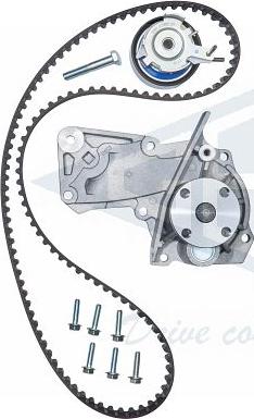 Geba K10760A - Water Pump & Timing Belt Set autospares.lv