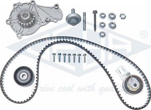 Geba K30040DS - Water Pump & Timing Belt Set autospares.lv