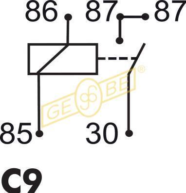 Gebe 9 5010 1 - Air Mass Sensor autospares.lv