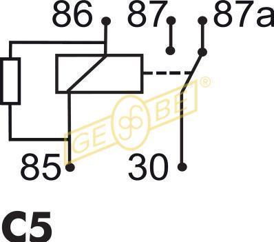 Gebe 9 5065 1 - Air Mass Sensor autospares.lv