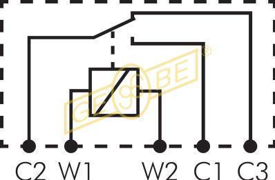 Gebe 9 5066 1 - Air Mass Sensor autospares.lv