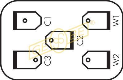 Gebe 9 5066 1 - Air Mass Sensor autospares.lv