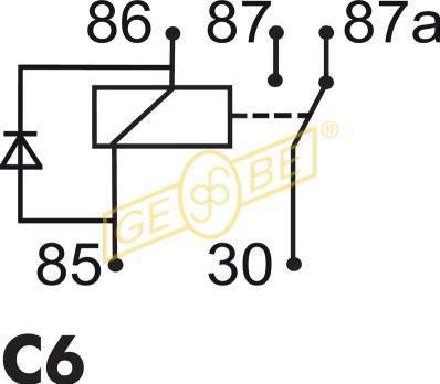 Gebe 9 5009 1 - Air Mass Sensor autospares.lv