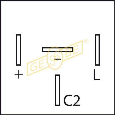 Gebe 9 7045 1 - Lambda Sensor autospares.lv